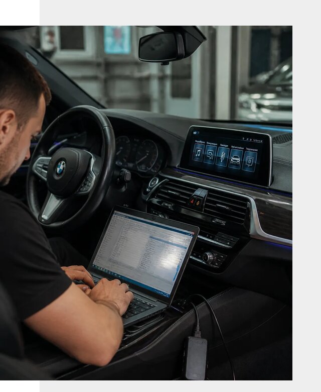 Русификация мультимедиа BMW для авто под ключ в Лесне