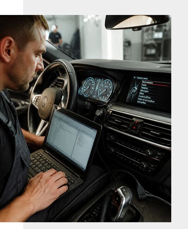 Русификация приборной панели BMW для авто в Лесне от компании
