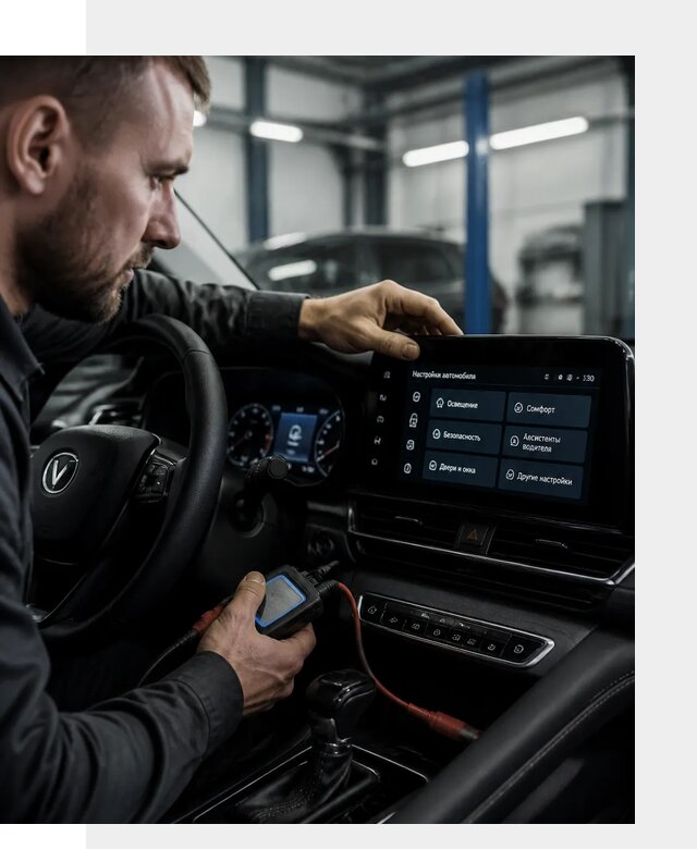 Русификация Changan CS55 и мультимедиа под ключ в Лесне
