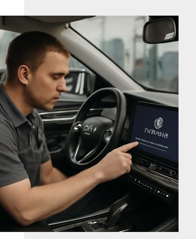 Установка приложений Changan и сервисов в авто в Лесне