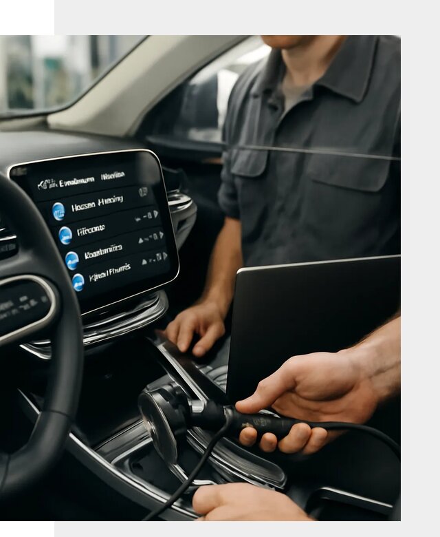 Установка приложений Geely для мультимедиа автомобиля в Лесне