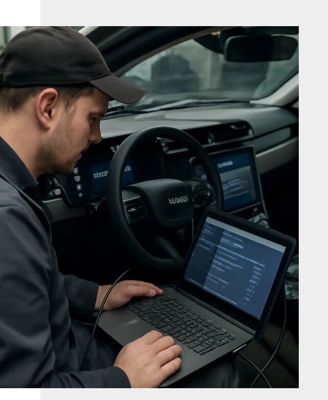 Профессиональная русификация автомобилей Lynk Co в Лесне