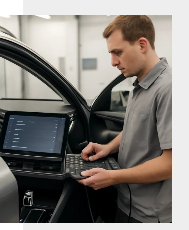 Русификация мультимедиа автомобилей Lynk Co в Лесне