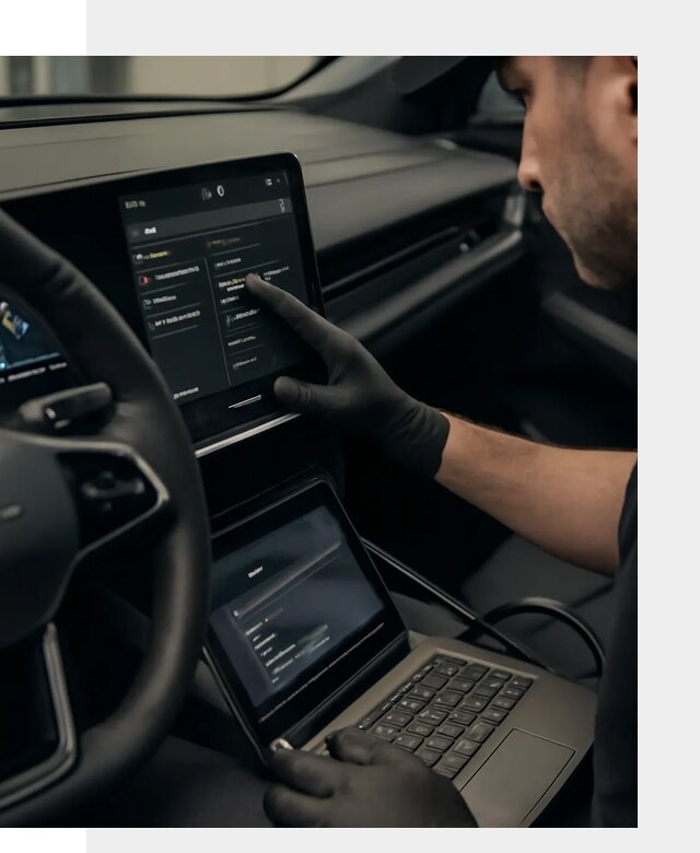 Русификация приборной панели Rising автомобиля в Лесне