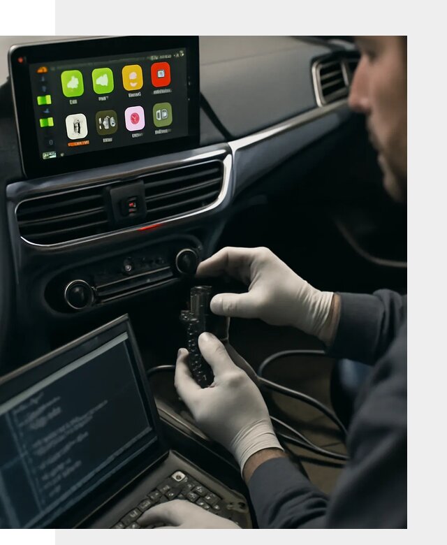 Активация Apple CarPlay в Лесне для штатной мультимедиа