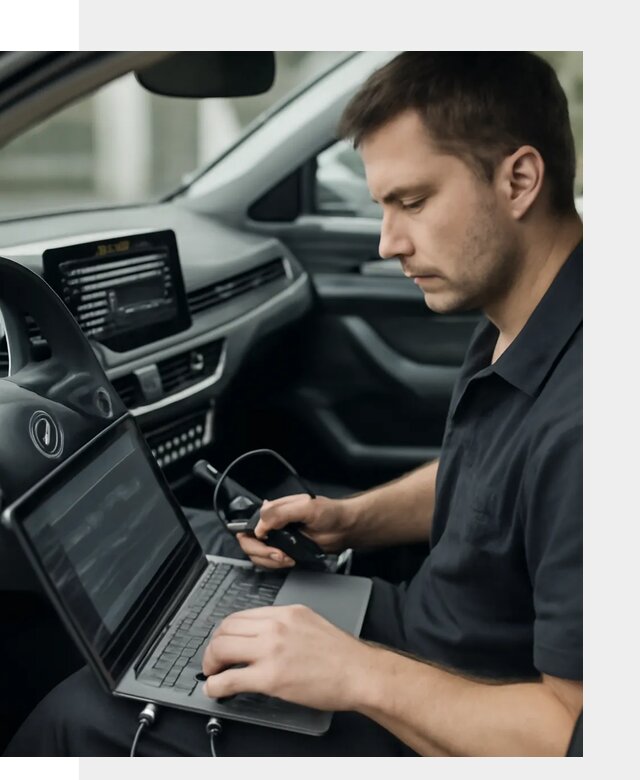 Настройка телематики автомобиля под ключ для авто в Лесне