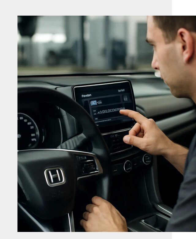 Русификация панели приборов Honda в Лесне по цене 5198 ФастМобиль-Лсн