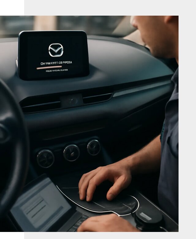 Установка приложений Mazda на мультимедийную систему в Лесне