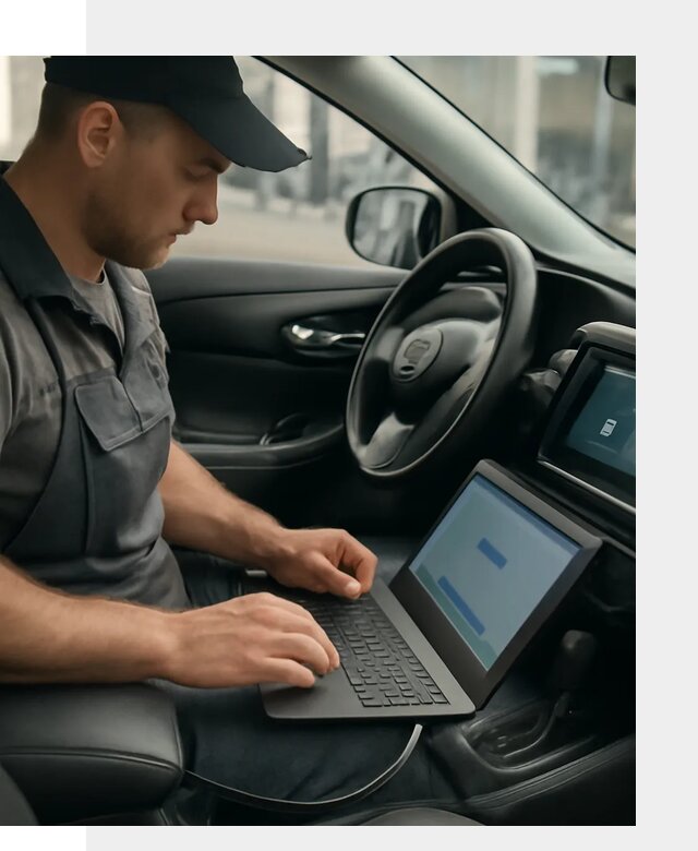 Установка приложений для автомобилей Nissan в Лесне